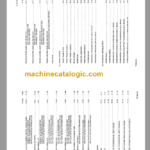Komatsu PC300-3K PC300LC-3K PC300NLC-3K Hydraulic Excavator Parts Book