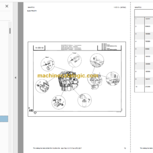 Manitou MT 1240 L TURBO Genuine Parts Catalogue