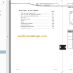 Manitou MT 625 Turbo Repair Manual