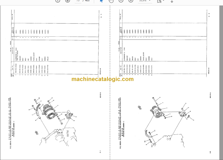 Komatsu PC300-3K PC300LC-3K PC300NLC-3K Hydraulic Excavator Parts Book