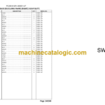 Komatsu PC300SE-8 PC300LCSE-8 Parts Book