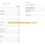 Komatsu S6D95L Parts Book 21859 and up