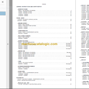 Manitou MT-X 1740 SL TURBO S3 E3 Parts Catalogue