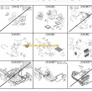 Manitou TMT 55 FL XT 4W S1-E2 PARTS MANUAL