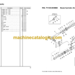 Komatsu PC200-8M0 PC200LC-8M0 15M AND 18M Parts Book