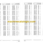 Komatsu S6D95L Parts Book 21859 and up
