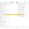 Komatsu S6D95L Parts Book 21859 and up