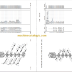 Komatsu PC70-8 Hydraulic Excavator Parts Book DJC00001 And Up