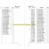 Komatsu FD35Z FD40Z-8 FD35 40 45 50A-8 Parts Book