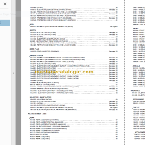 Manitou MT 1235 S S3 E2 Genuine Parts Catalogue