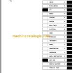 Komatsu 850 Motor Grader Parts Book