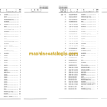 Komatsu FD400-2 Forklift Truck Parts Book