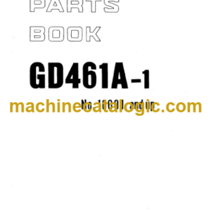 Komatsu GD461A-1 Parts Book