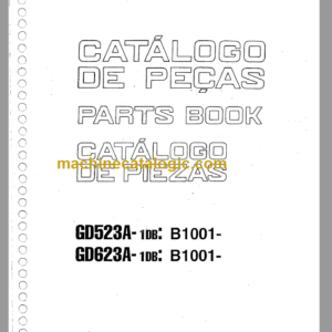 Komatsu GD523A-1DB GD523A-1DB Parts Book