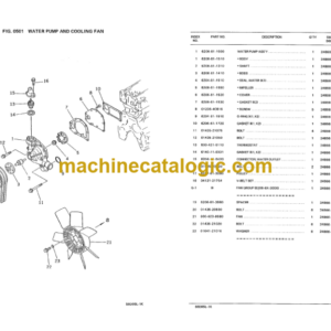 Komatsu GD461A-1 Parts Book