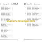 Komatsu 5K Gasoline Engine Parts Book