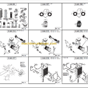 Manitou MT 732 SERIES B-E2 Parts Manual