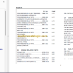 Komatsu PC200-6 Spare Parts Catalogue NL 10001 And Up