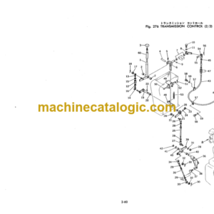 Komatsu GD405A-1 Parts Book