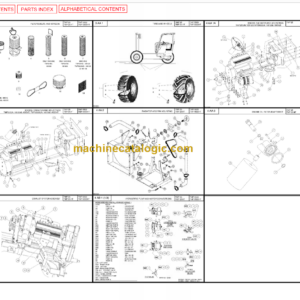 Manitou TMP25-TMP5500HT Parts Manual 800806