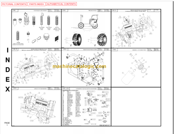 Manitou TMP25-TMP5500HT Parts Manual 800806