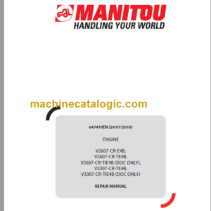 MT 625 T4 Engine Service Manual