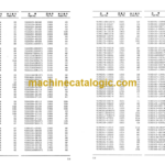 Komatsu 5K Gasoline Engine Parts Book