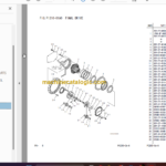Komatsu PC200-8A Engine Parts Book