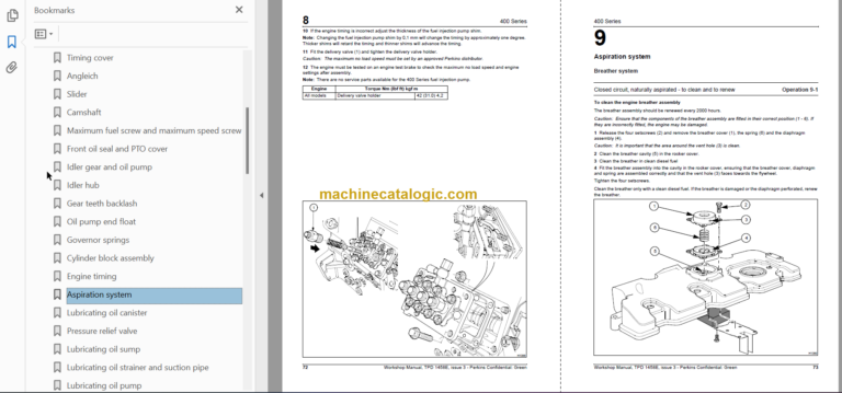 Manitou 180 ATJ REPAIR MANUAL