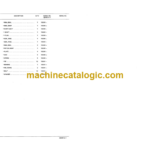 Komatsu GD461A-1 Parts Book