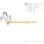 Komatsu 5K Gasoline Engine Parts Book