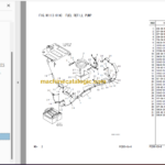 Komatsu PC200-8A Engine Parts Book