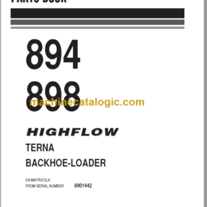 Komatsu 894-898 Highflow Parts Book