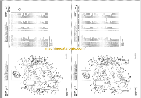 Komatsu 894-898 Highflow Parts Book