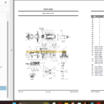 Komatsu Galeo GD675-3C Motor Grader Parts Book