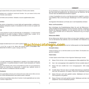 Komatsu PC500LC-10M0 Hydraulic Excavator Parts Book