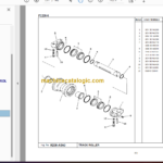 Komatsu PC200-6 Spare Parts Catalogue