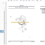 Komatsu Galeo GD675-3C Motor Grader Parts Book