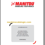 Manitou MT 420 H ST5 S1 Repair Manual