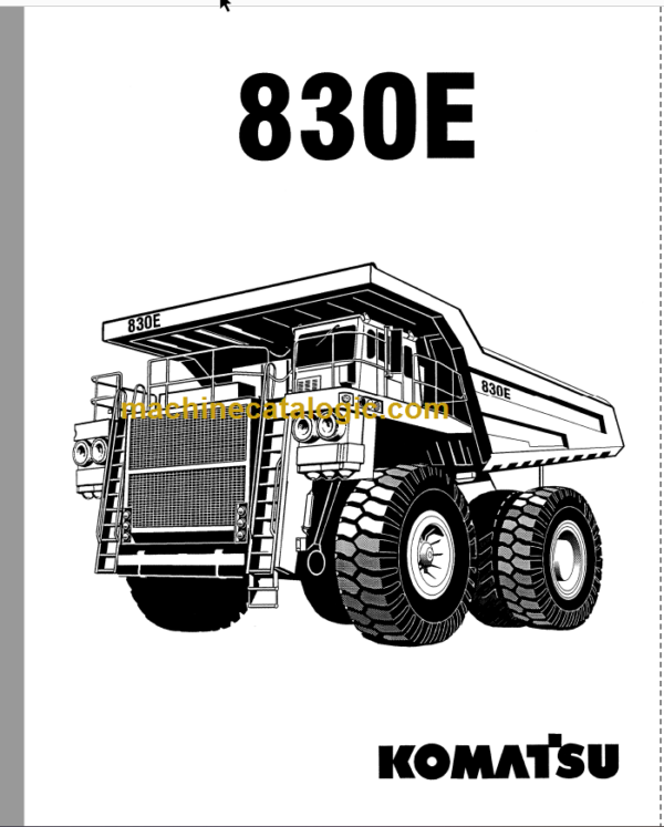 Komatsu 830E Manual