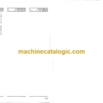 Komatsu P40 Gasoline Engine Parts Book 22900 AND UP