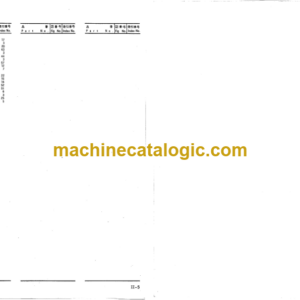 Komatsu P40 Gasoline Engine Parts Book 22900 AND UP