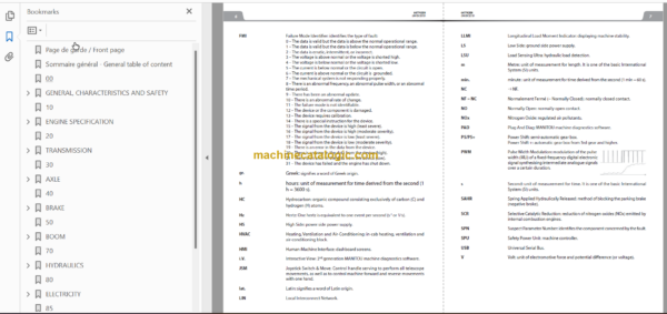 Manitou MT 420 H ST5 S1 Repair Manual