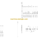 Komatsu GD611R-1 HD521R-1 Motor Grader Parts Book