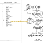 Komatsu 140M Dump Truck Parts Book