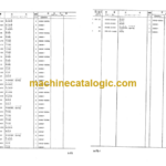 Komatsu GD405A-1 Parts Book