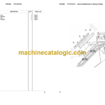 Komatsu PC200-8 Swing Yarder Hydraulic Excavator Parts Book