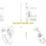 Komatsu GD611R-1 HD521R-1 Motor Grader Parts Book
