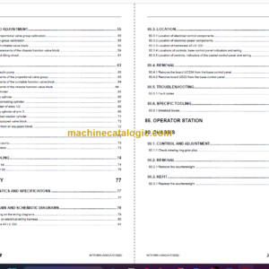 Manitou ATJ 60 E S1 SERVICE MANUAL