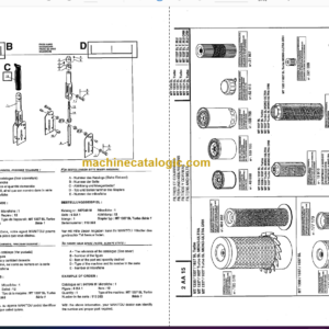 Manitou MT 1637 Parts Catalogue